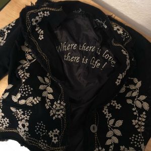 Beautiful embroidered jacket